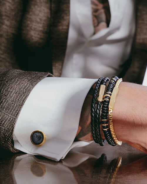 TATEOSSIAN | Geode Cufflinks | Blue