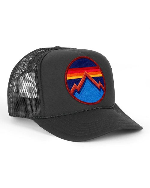 AVIATOR NATION | Vintage Low-Rise Trucker Cap | Black – 29  display picture 1