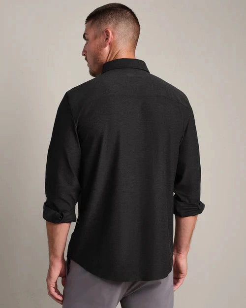 RHONE | WFH Shirt | True Black