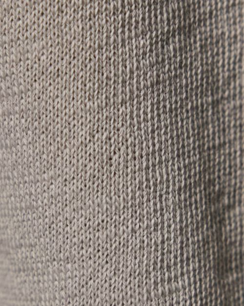 Close-up of a knitted fabric showcasing texture, used in wide-leg sweatpants.