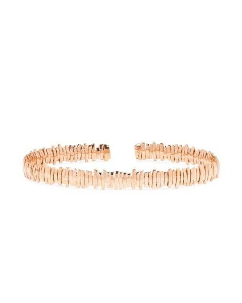 Thin rose gold bracelet. 