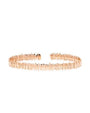 Thin rose gold bracelet. 
