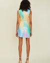 Back view of Ombre Mini Dress.