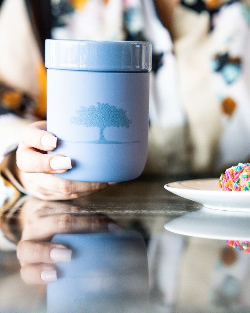 THE POST OAK | Ceramic Mug | Blue
