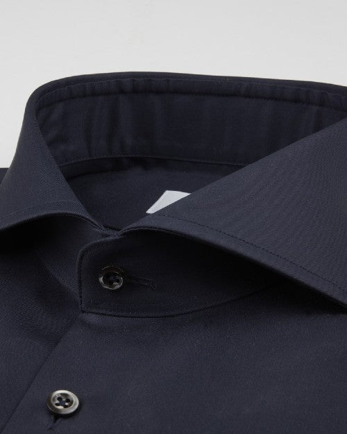 STENSTROMS | New Slimline Twill Shirt | Navy