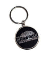Keyring with Post Oak Hotel branded charm attached. 