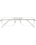 Cartier CT01150-002 Unisex Sunglasses in front of white background. 