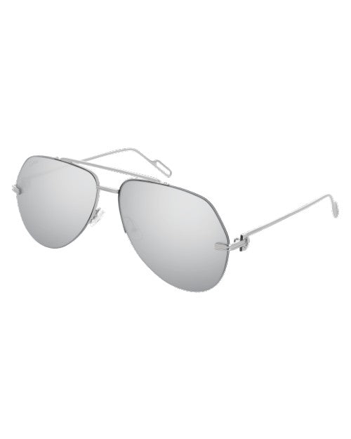 Cartier Unisex Sunglasses in front of white background.