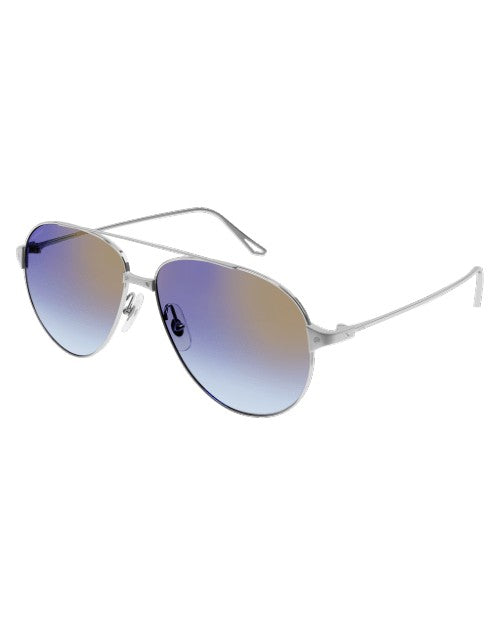 Cartier CT0298S-005 Woman Sunglasses in front of white background.