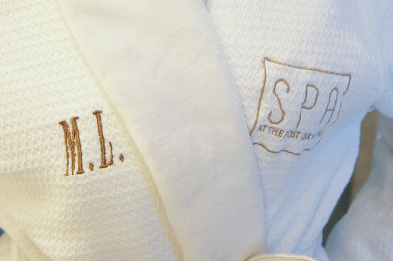THE POST OAK | Luxury Spa Robe | White