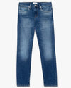 L'Homme Slim Crop Jeans in front of white background. 