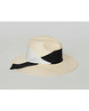 FREYA | Gardenia Hat | Natural Tuxedo