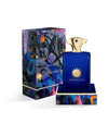 Decorative packaging and bottle for Amouage Interlude Men.