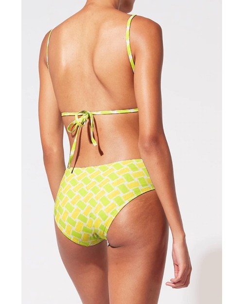 Back of Melissa One-Piece Swimsuit. 