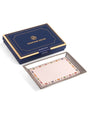 Packaging for Metallic Silver Rainbow Baguette Jewelry Tray.